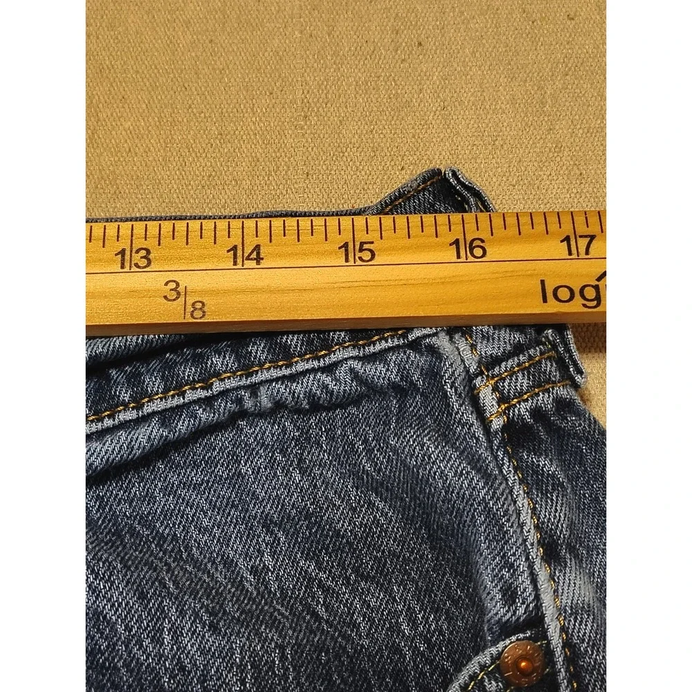 Levis 505 Regular‎ Fit Jeans Mens 34x30 Medium Wash Blue Denim 00505-1989 S